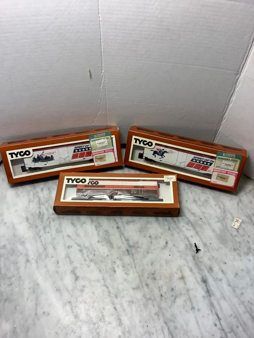 Tyco train cars spirit of '76 paul revere washington's: Tyco train cars spirit of '76 paul revere washington's crossing 50th anniversary
