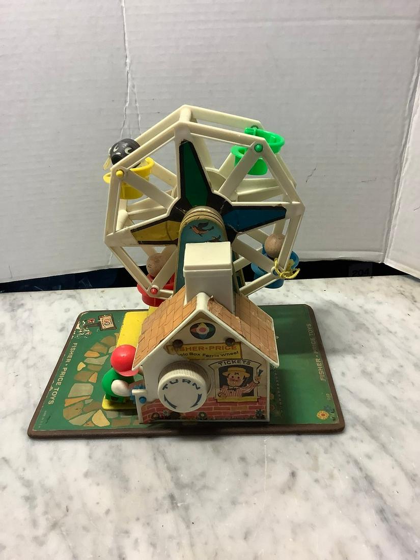 Fisher Price vintage wind up ferris wheel Oct 25, 2021 Emanon