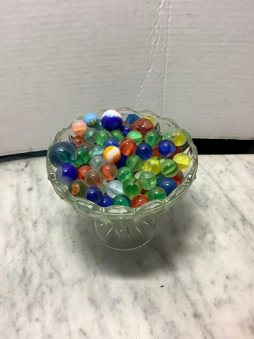 Cats eye assorted marble with shooter (1 of 1)