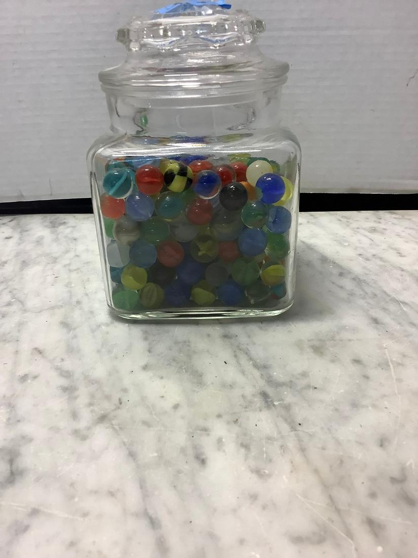 Cats eye assorted marble with shooter (1 of 1)