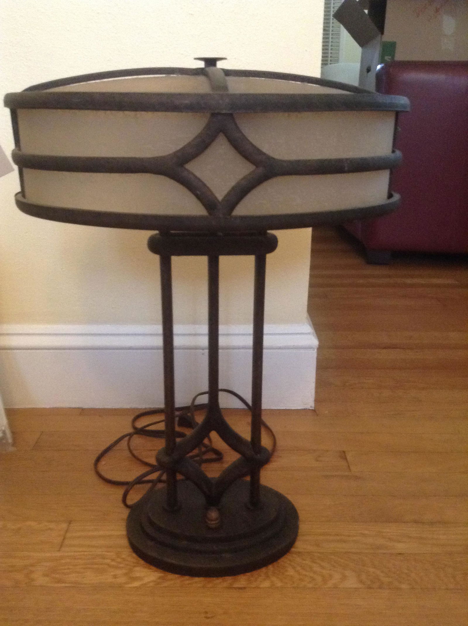 Art Deco Style Lamp 23"x16" (1 of 1)