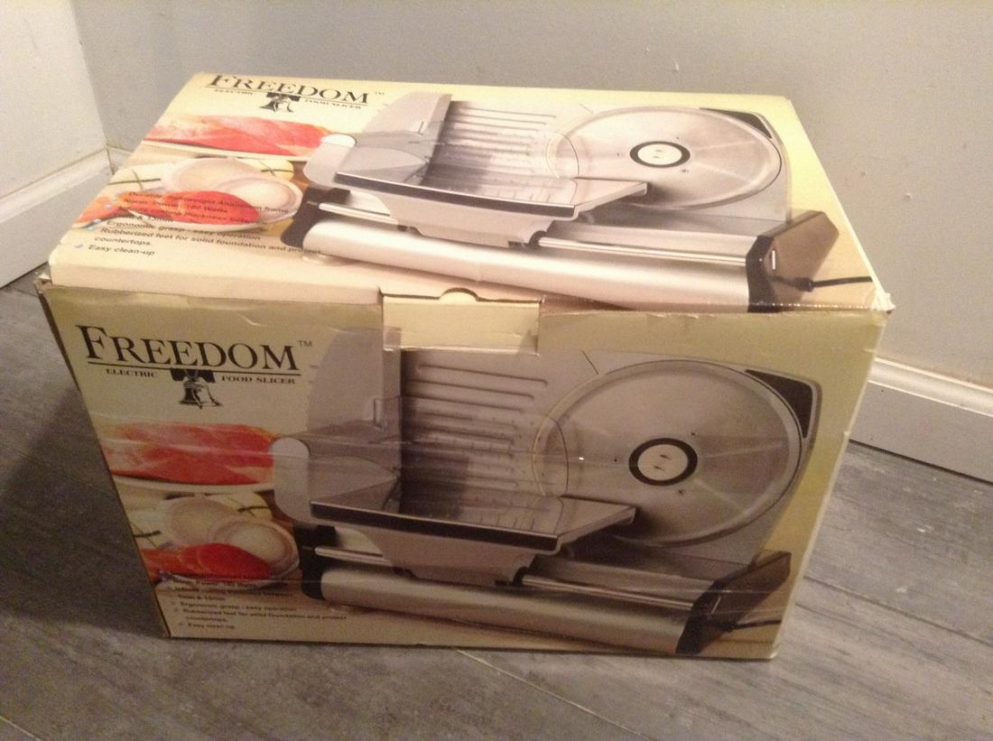 Freedom Electric Food Slicer NIB (1 of 1)