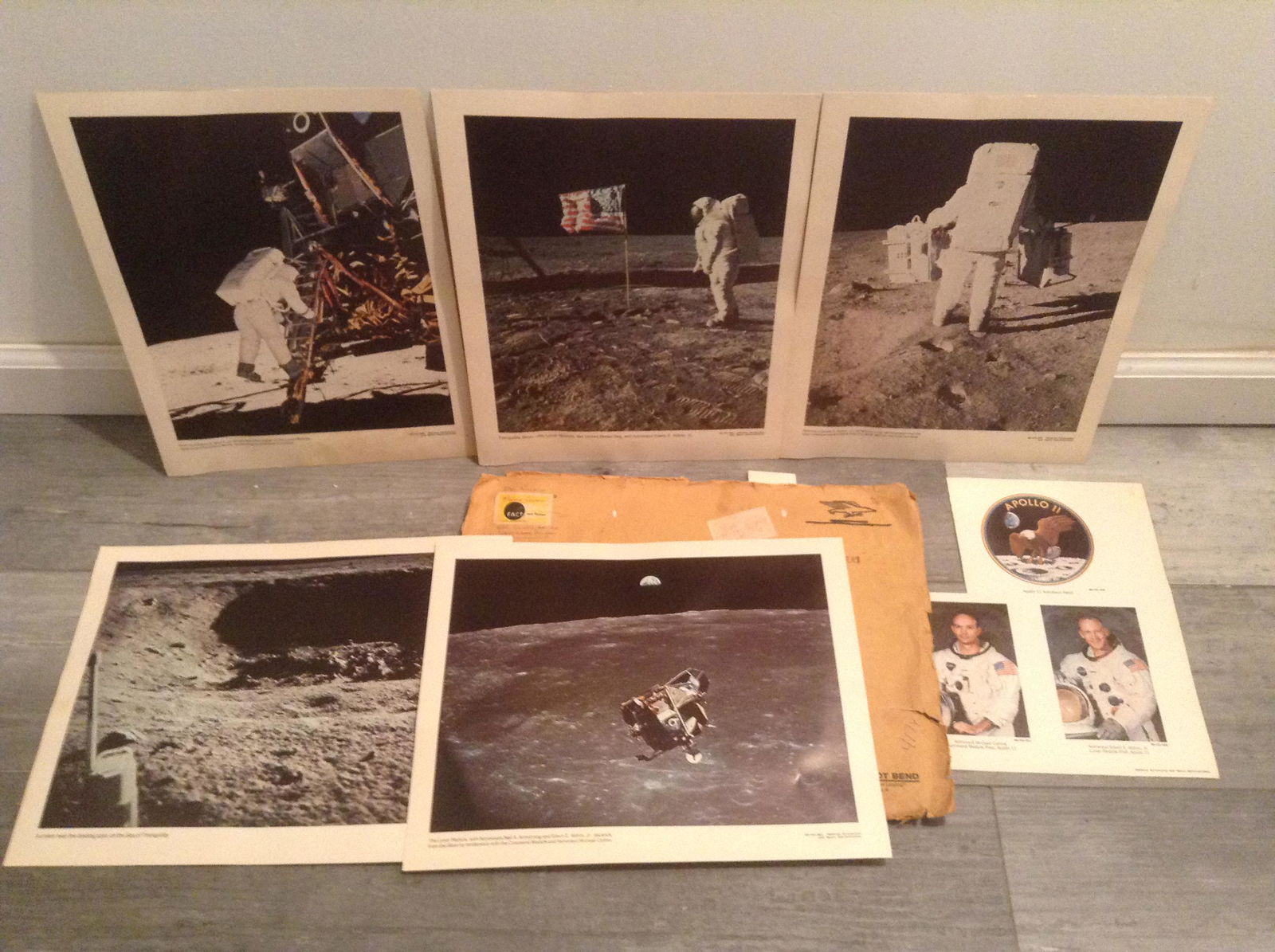 1960s NASA Apollo Moon Landing Prints 14"x11" (1 of 1)