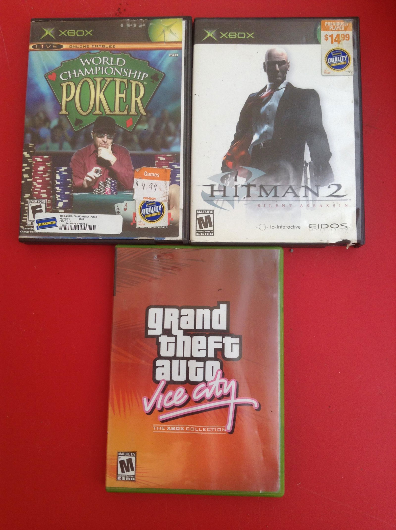 Grand Theft Auto Vice City and other Xbox Games (1 of 1)