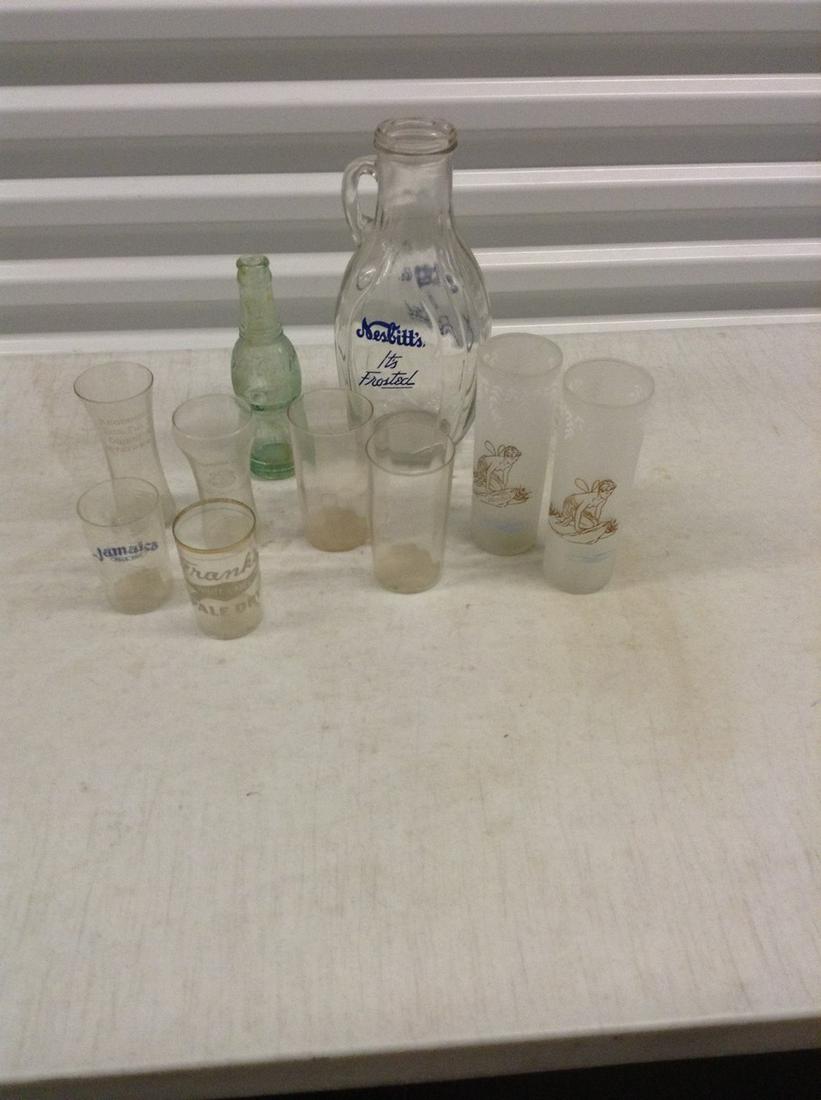 Vintage 1960's Nesbitt's "It's Frosted" Syrup Jug and (1 of 1)