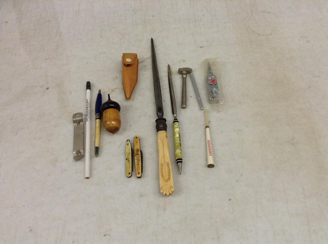 Lot of Letter Openers, Pen Knives and More: Lot of Letter Openers, Pen Knives and More