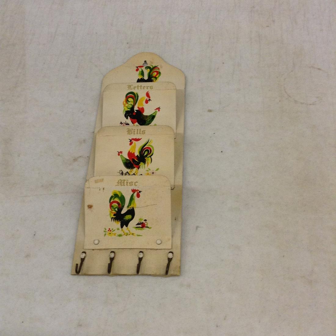 Vintage Mail and Key Holder (1 of 1)