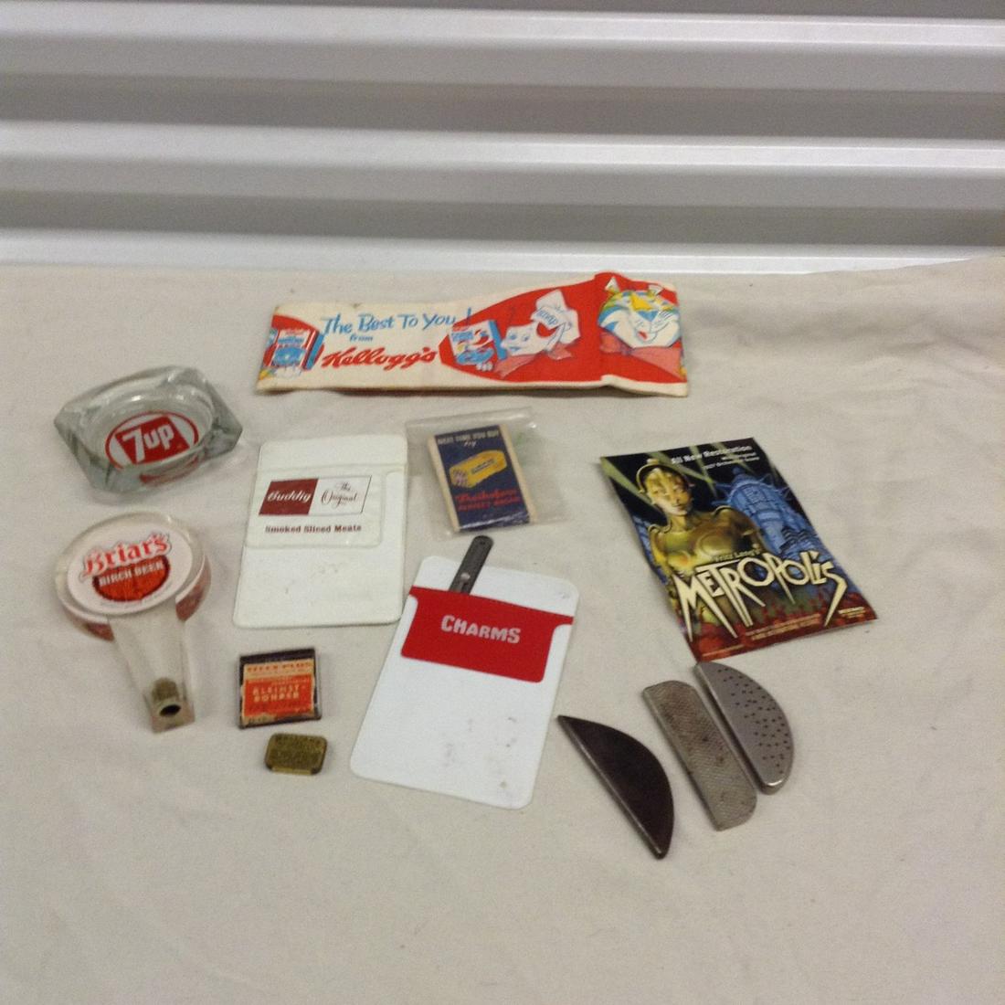 Briars birch beer handle, 7 up ashtray and more (1 of 1)
