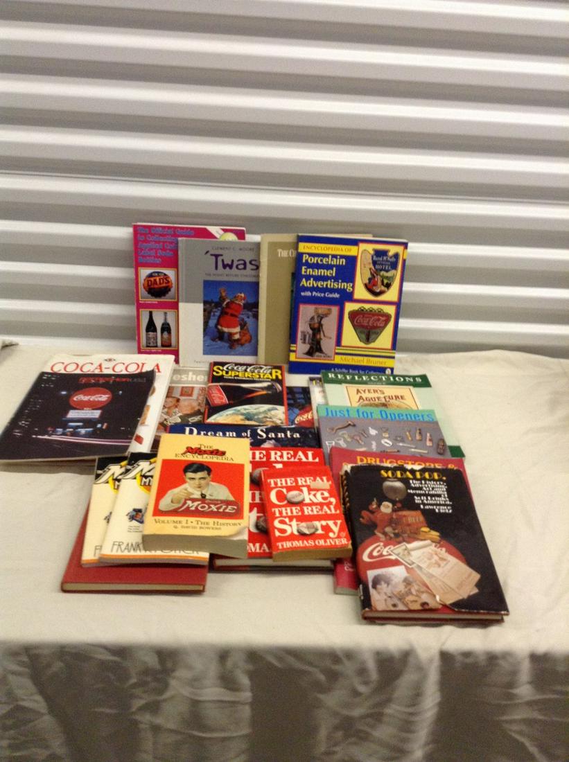 Large lot of coca cola books and more (1 of 1)