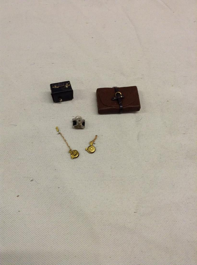 Miniature pocket watches, bag and cameras (1 of 1)