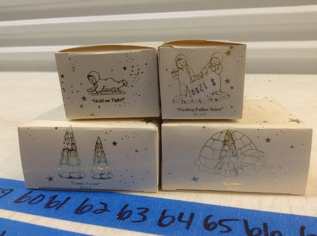 Dept. 56 Snowbabies Miniatures with boxes (1 of 1)