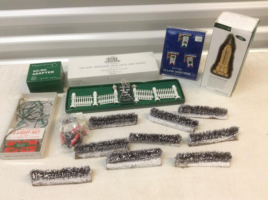 Large lot of Dept. 56 Empire State Building, Wrought (1 of 1)