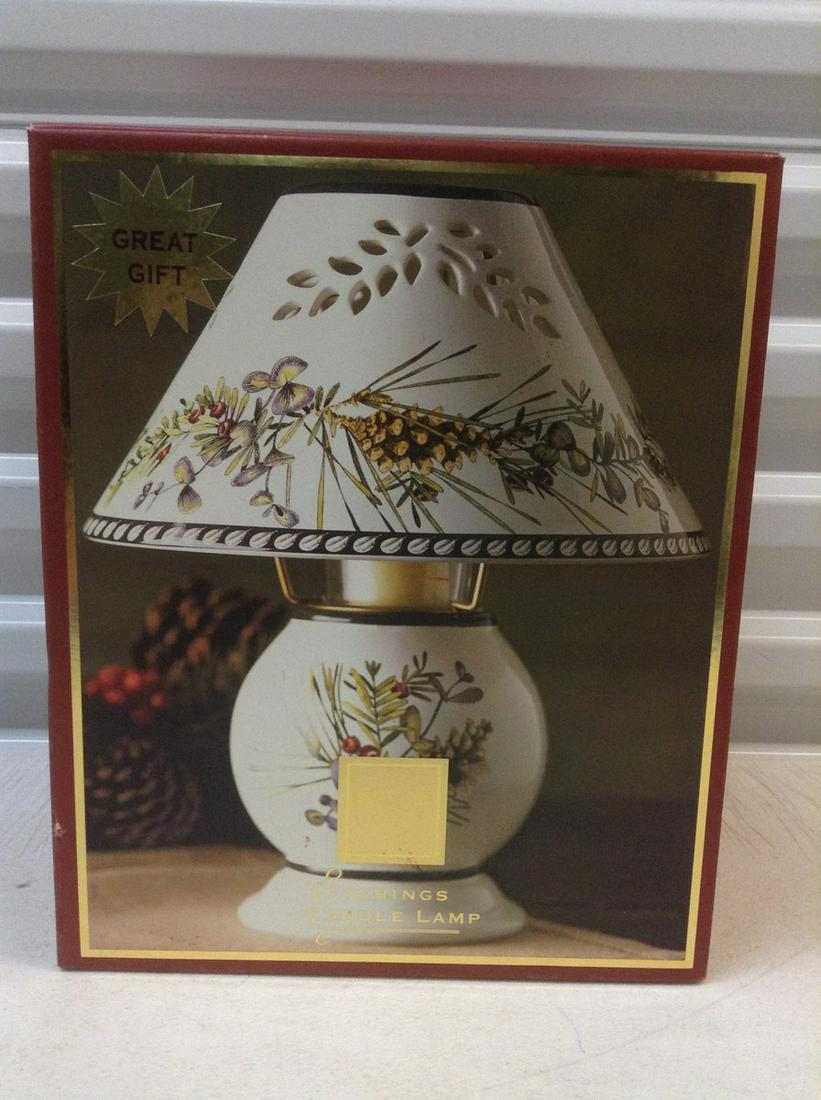 Lenox Etchings Candle Lamp in the box (1 of 1)