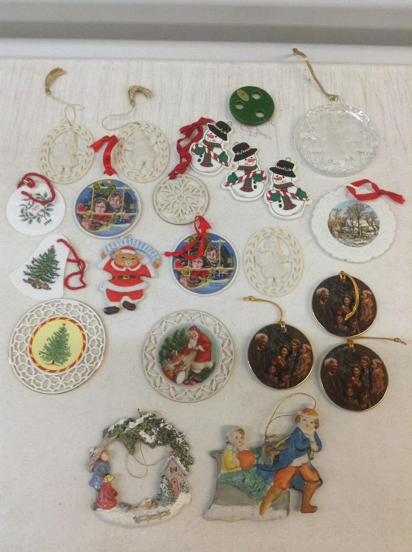 Large lot of Lenox and other ornaments: Large lot of Lenox and other ornaments