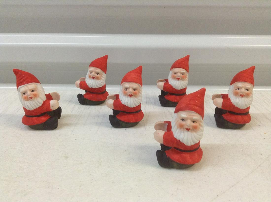 Vintage Elf Candle Huggers: Vintage Elf Candle Huggers