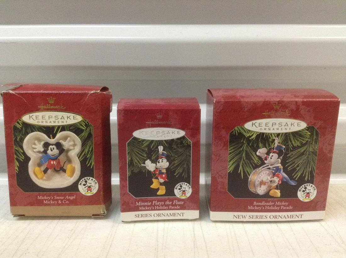 Hallmark Mickey & Co. Ornaments in the boxes (1 of 1)