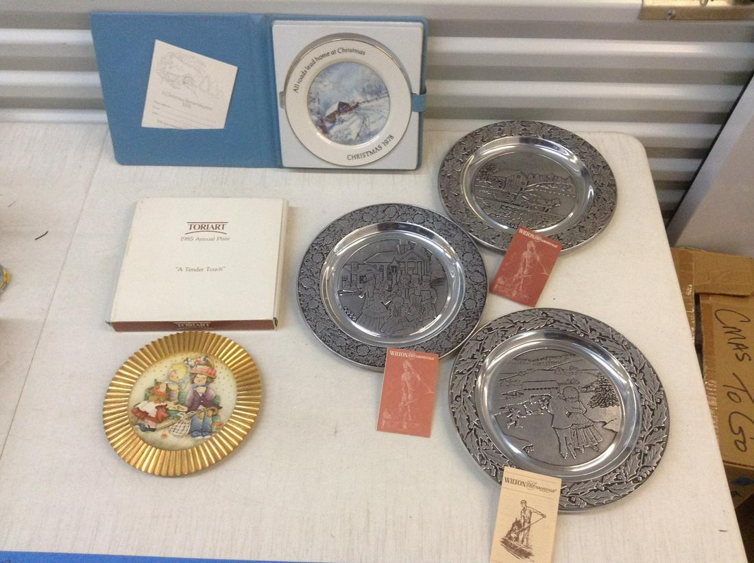 Wilton Armetale and other Collector Plates (1 of 1)