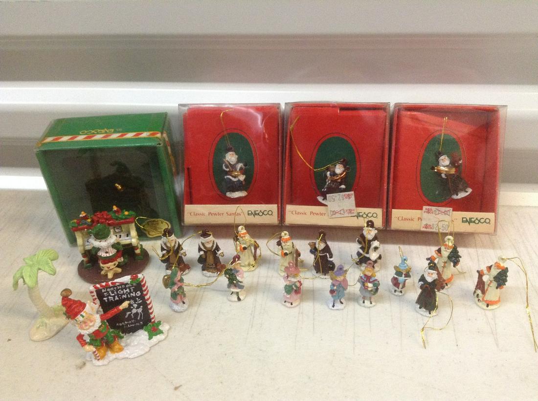 Large lot of Enesco Pewter Miniatures (1 of 1)