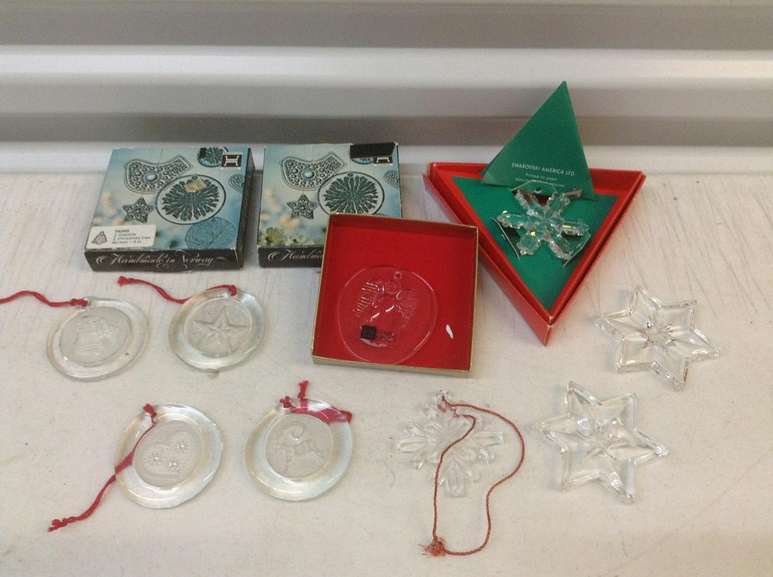 Swarovski, Finn, Hadeland and other Crystal Ornaments: Swarovski, Finn, Hadeland and other Crystal Ornaments