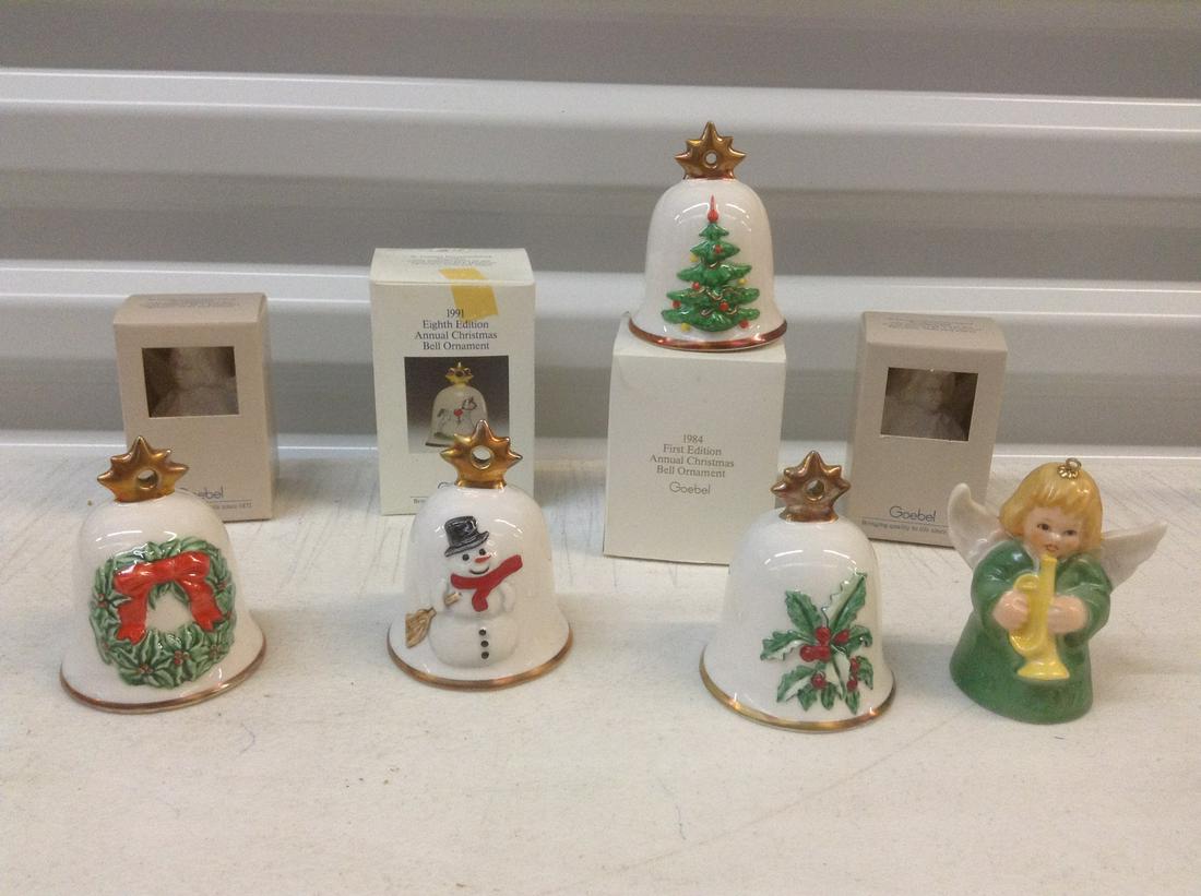 Large lot of Goebel W. Germany Bells some in boxes (1 of 1)