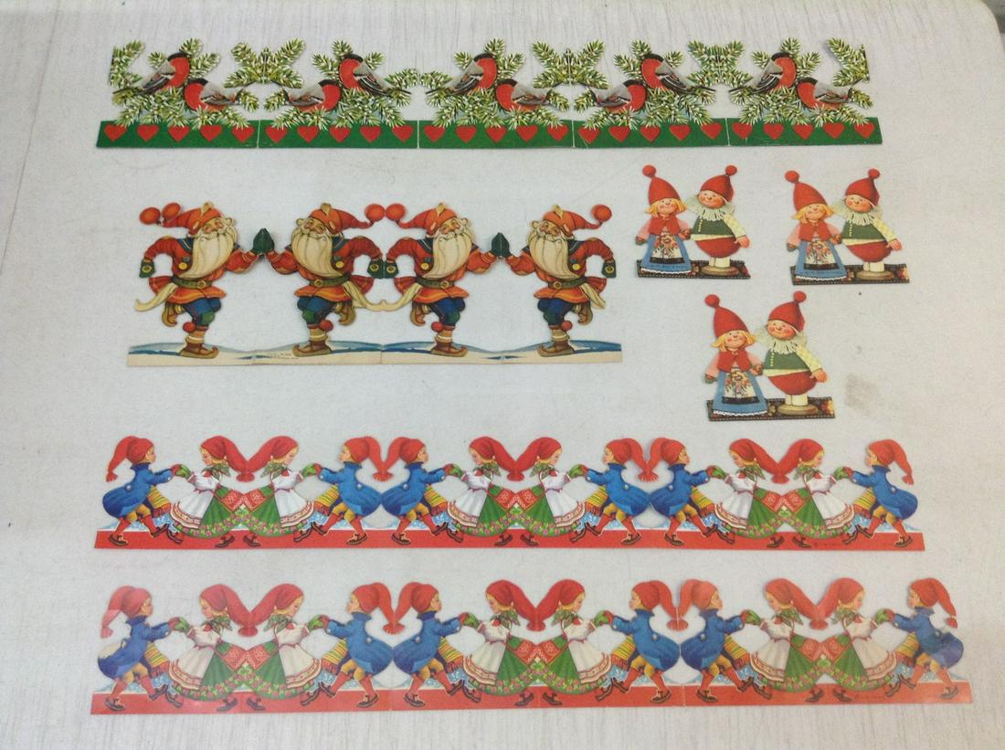 Made in Sweden Vintage Paper Cut-outs largest 27.5" (1 of 1)