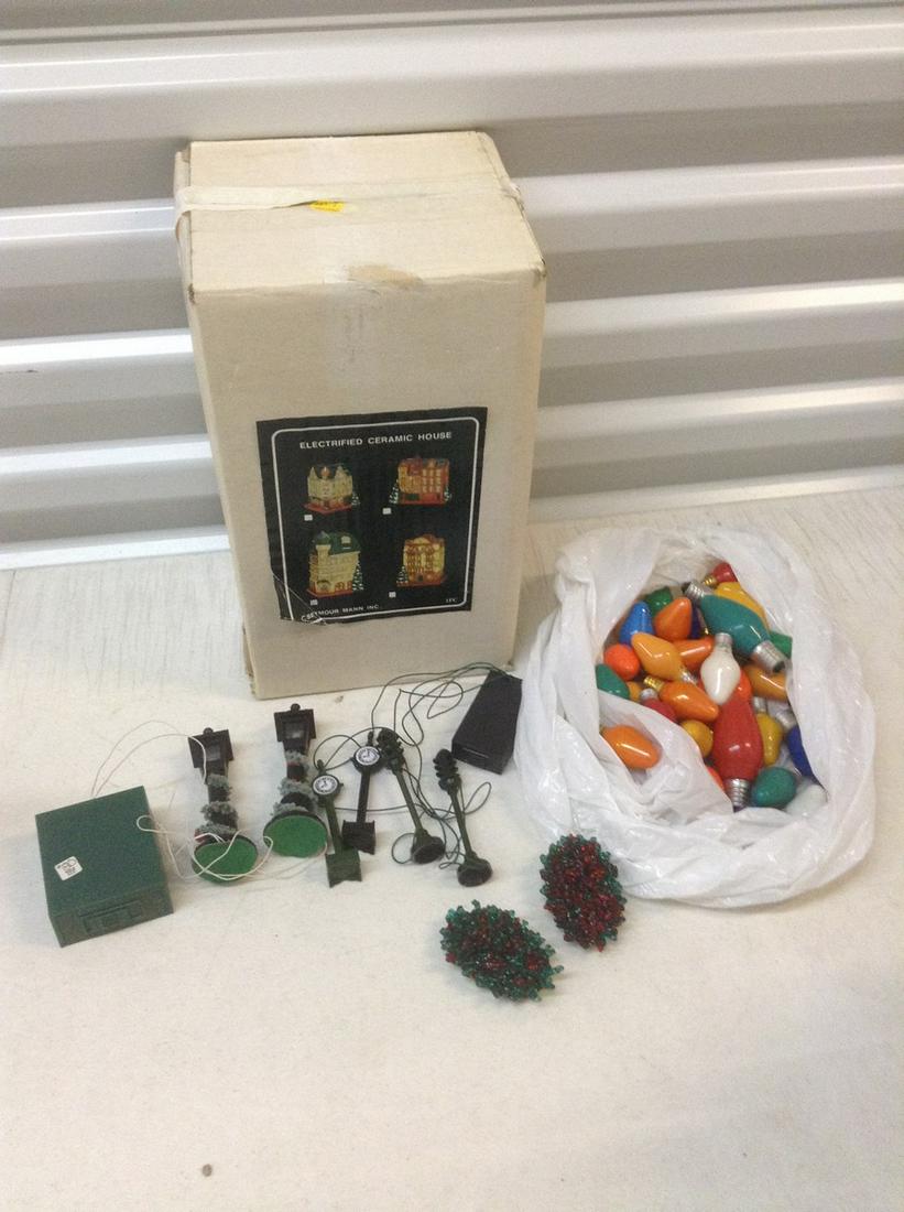 Dept. 56 Lights, Vintage Light Bulbs and Light up (1 of 1)