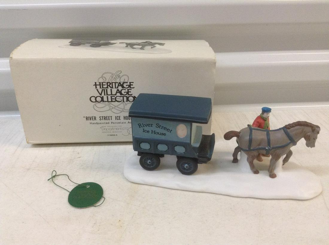 1989 Dept. 56 Heritage Village Collection "River Street (1 of 1)