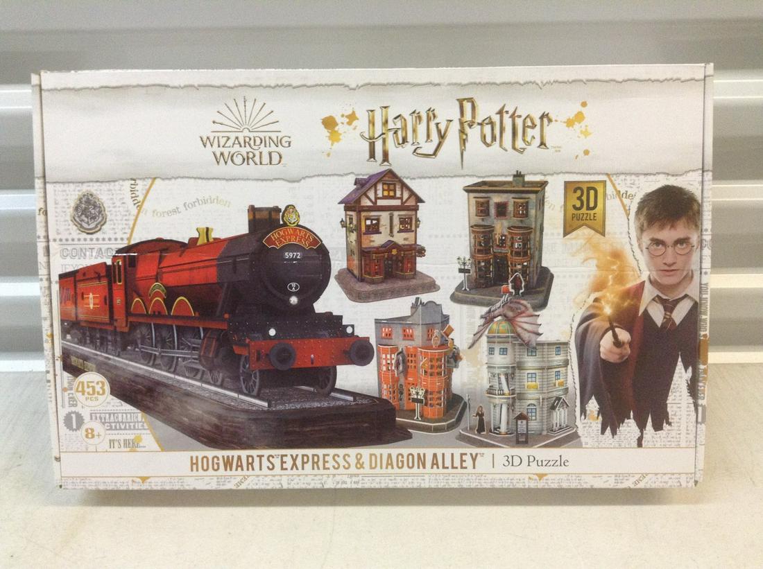 Sealed Wizarding World Harry Potter "Hogwarts Express &: Sealed Wizarding World Harry Potter "Hogwarts Express & Diagon Alley" 3D Puzzle