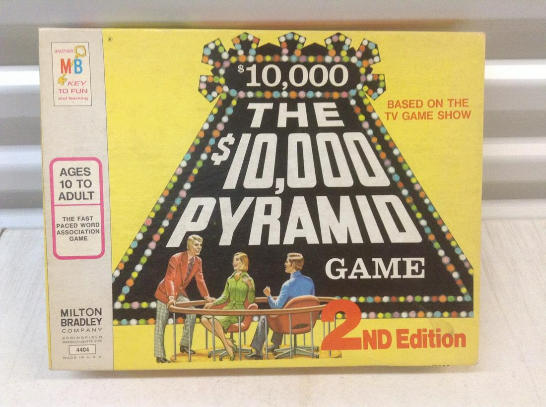 1974 Milton Bradley $10,000 Pyramid Game: 1974 Milton Bradley $10,000 Pyramid Game
