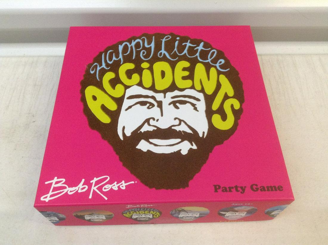 Sealed Bob Ross "Happy Little Accidents" Party Game: Sealed Bob Ross "Happy Little Accidents" Party Game