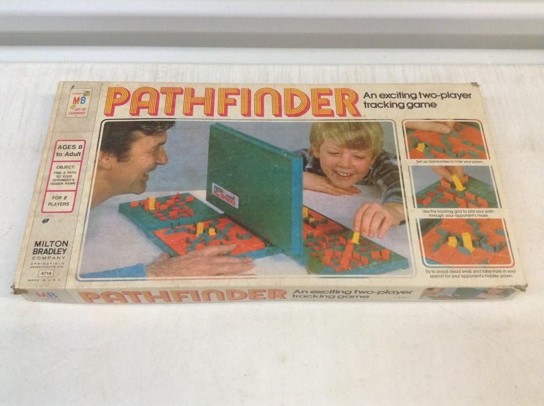 1978 Milton Bradley "Pathfinder" Game: 1978 Milton Bradley "Pathfinder" Game