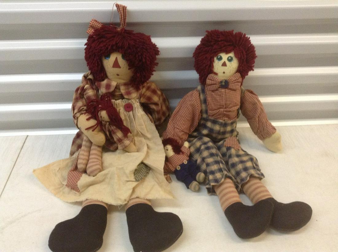 Raggedy Ann & Andy Style Dolls: Raggedy Ann & Andy Style Dolls