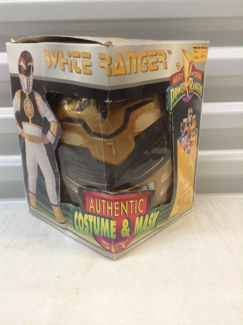 1994 Power Rangers White Ranger Mask with original Box (1 of 1)