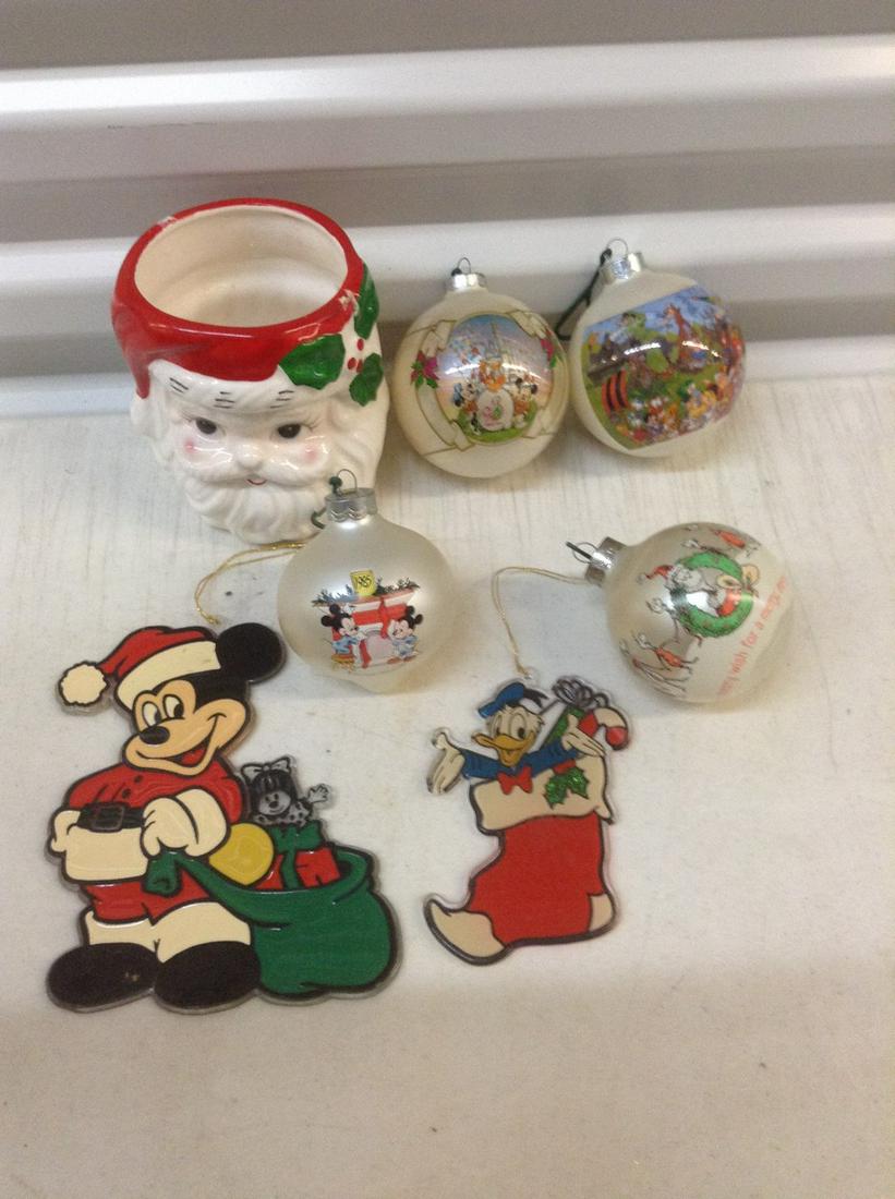 Vintage Santa, Dr. Suess and Disney Ornaments: Vintage Santa, Dr. Suess and Disney Ornaments