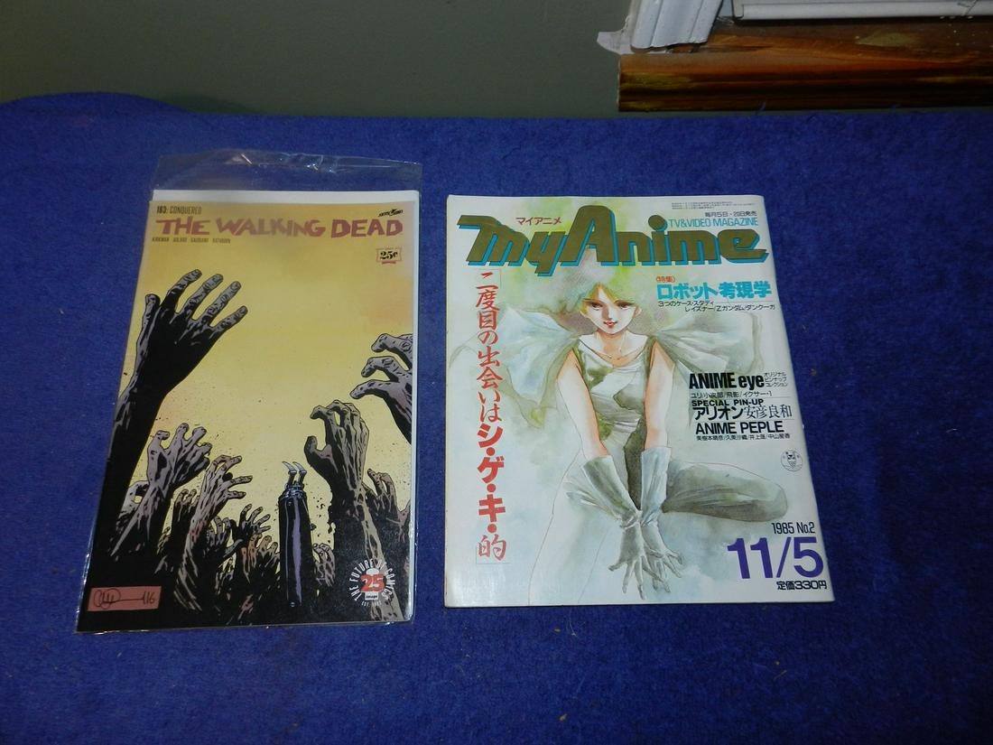 Walking Dead Comic MyAnime 1985 Magazine (1 of 1)