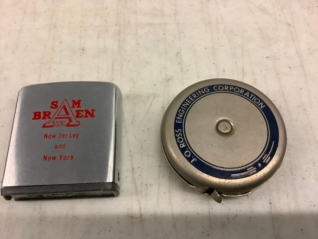 Vintage Zippo Tape Measure and More: Vintage Zippo Tape Measure and More