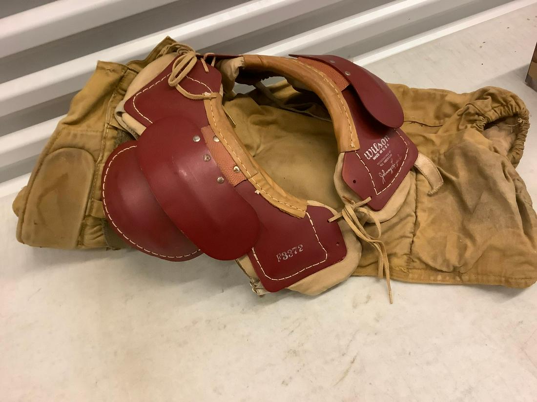 Vintage Wilson Football Uniform: Vintage Wilson Football Uniform