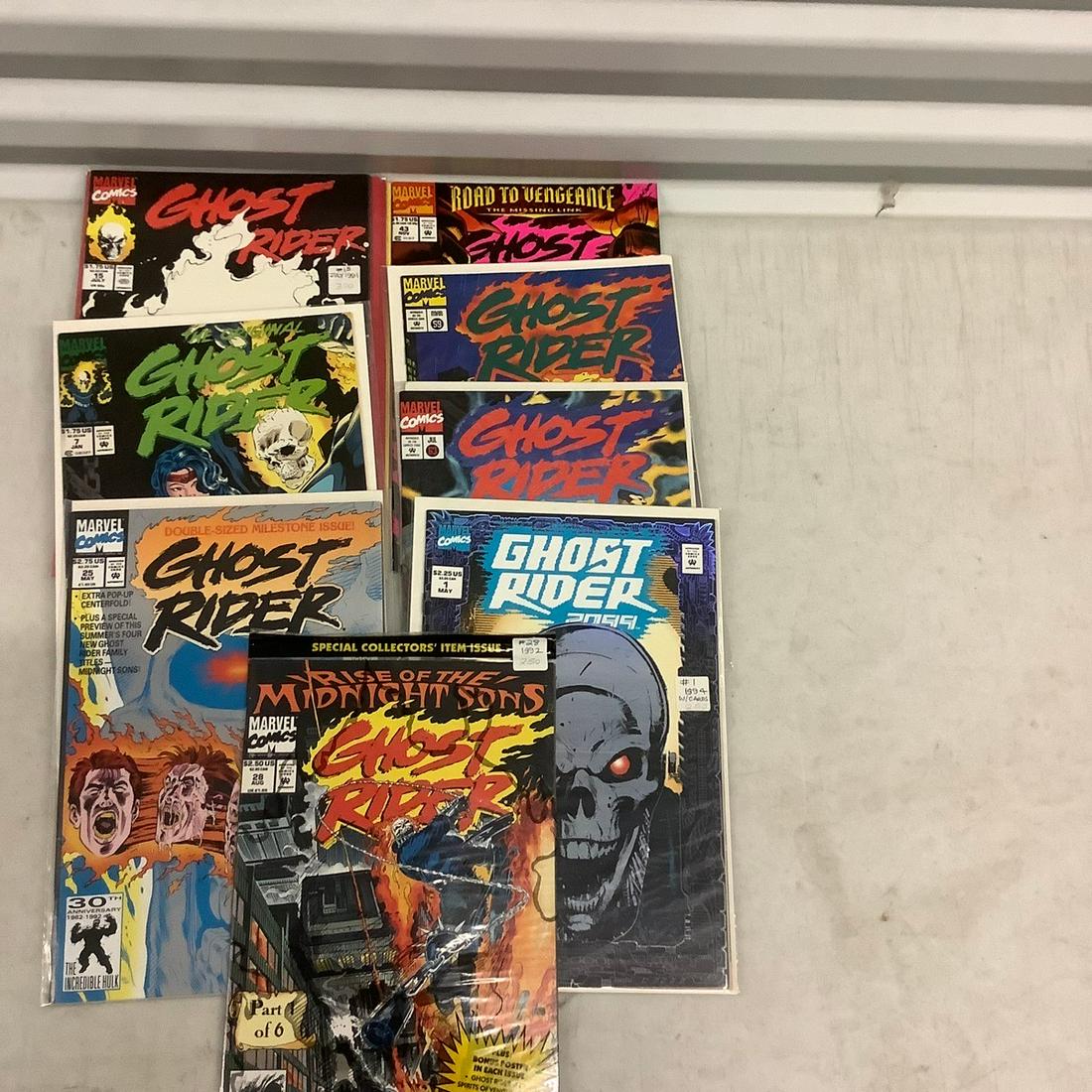 Lot of 1990's  Ghost Riders Comic Books (1 of 1)
