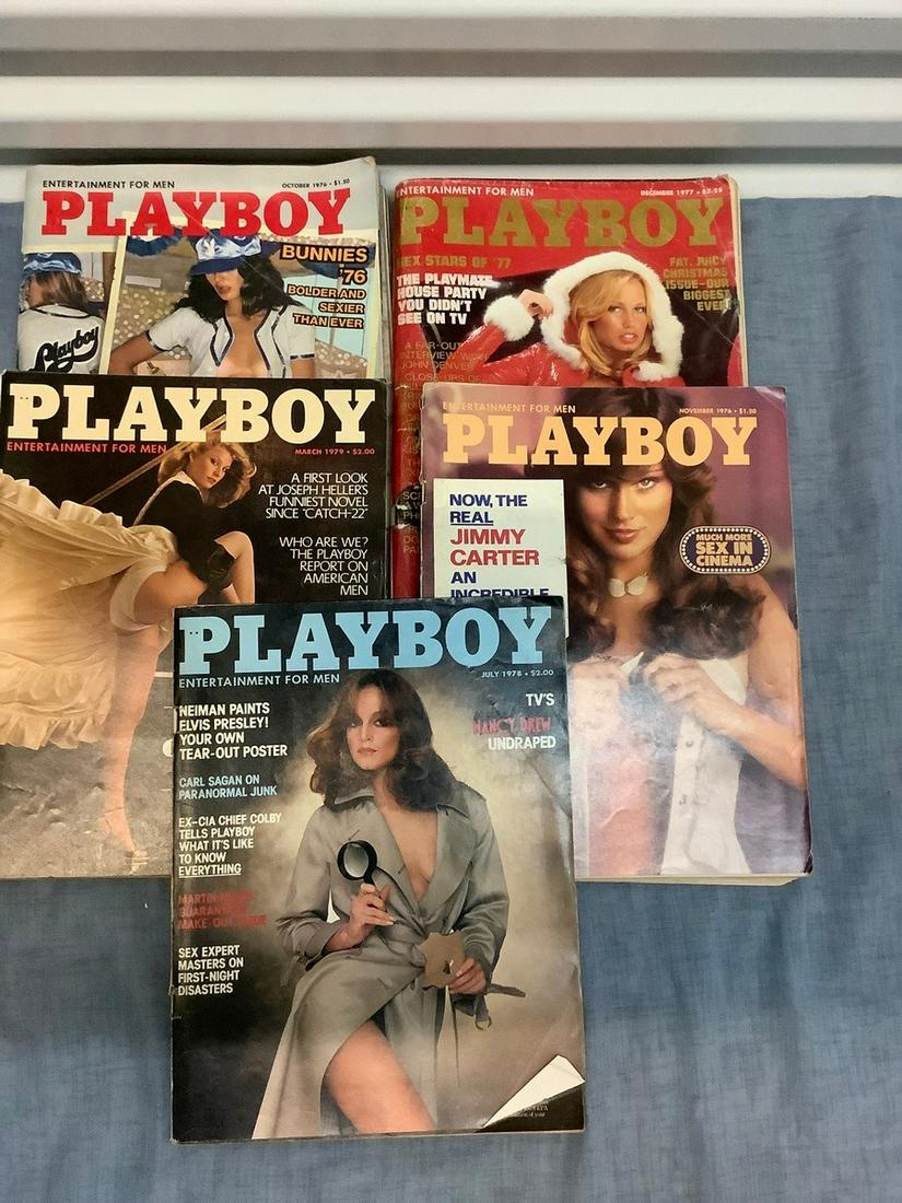 Playboy Magazines from the 70's: Playboy Magazines from the 70's