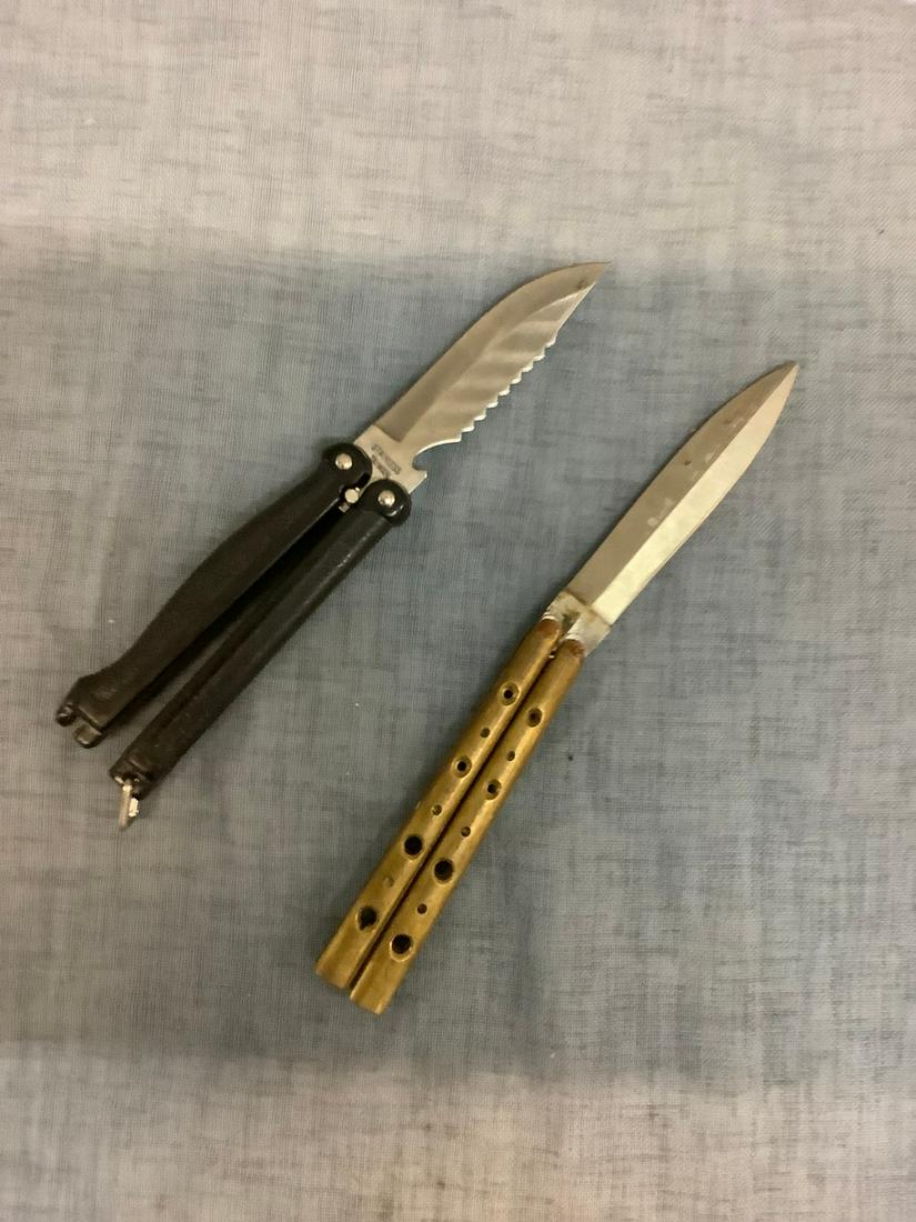 Two Butterfly Knives (1 of 1)