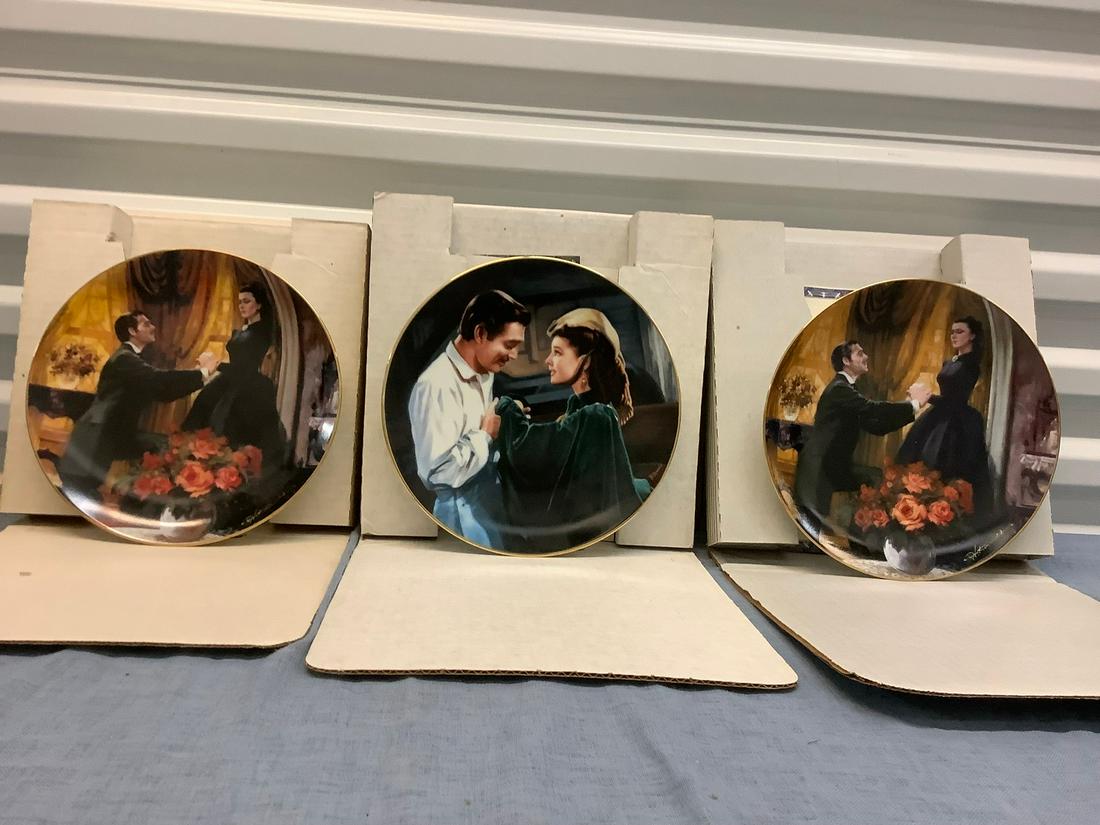 Lot of Gone with the Wind Decorative Plates with (1 of 1)