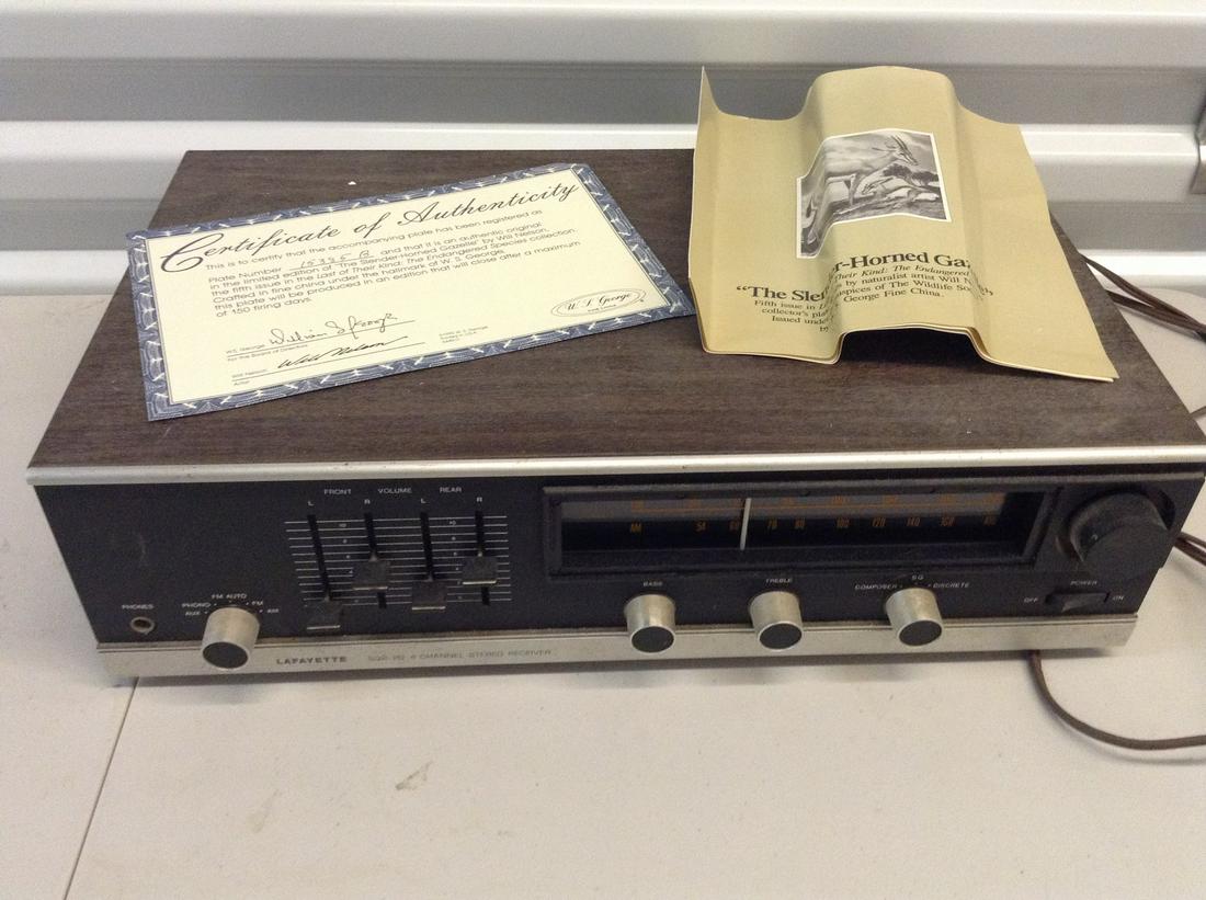 Lafayette SQR-20 Channel stereo receiver (1 of 1)