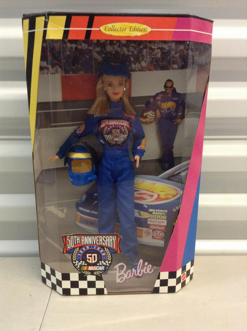 Nascar 50th anniversary barbie value sales