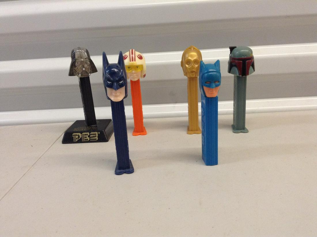 Lot of Pez Dispensers: Lot of Pez Dispensers