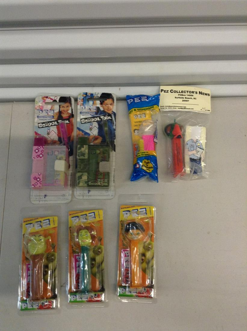 Lot of Packaged Pez Dispensers: Lot of Packaged Pez Dispensers