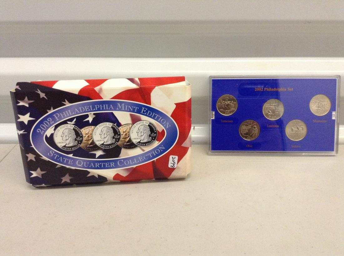 2002 Philadelphia mint edition state quarter collection (1 of 1)