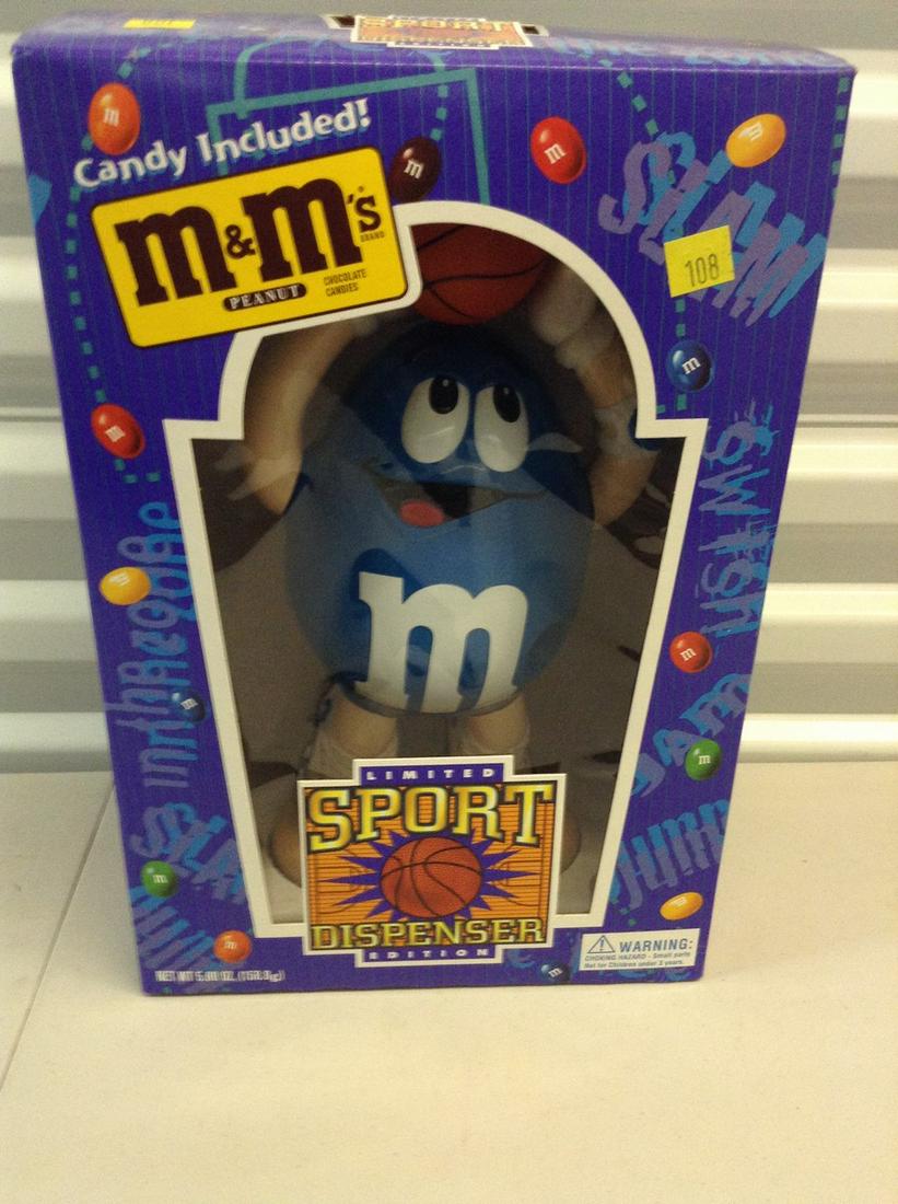 M&M Limited edition sport dispenser: M&M Limited edition sport dispenser