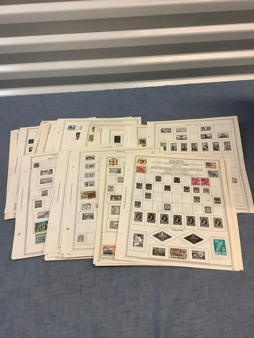 Large lot of stamps various countries (1 of 1)