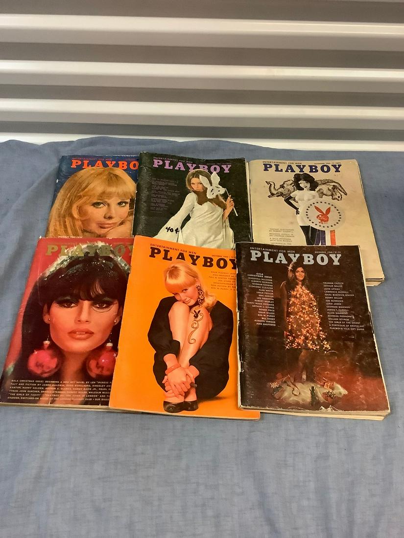 Lot of 1960's playboy magazines (1 of 1)