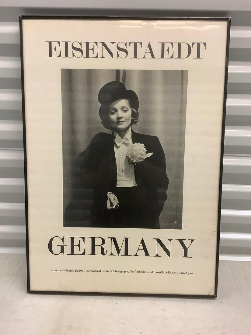 Eisenstaedt Germany January 24-March 29, 1981: Eisenstaedt Germany January 24-March 29, 1981 International Center of Photography Photograph 29x20.5 in.